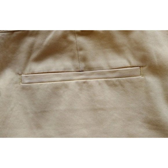 J Crew Shorts Mens 33 Denim Yellow Pockets Golf Vacation - Picture 11 of 12